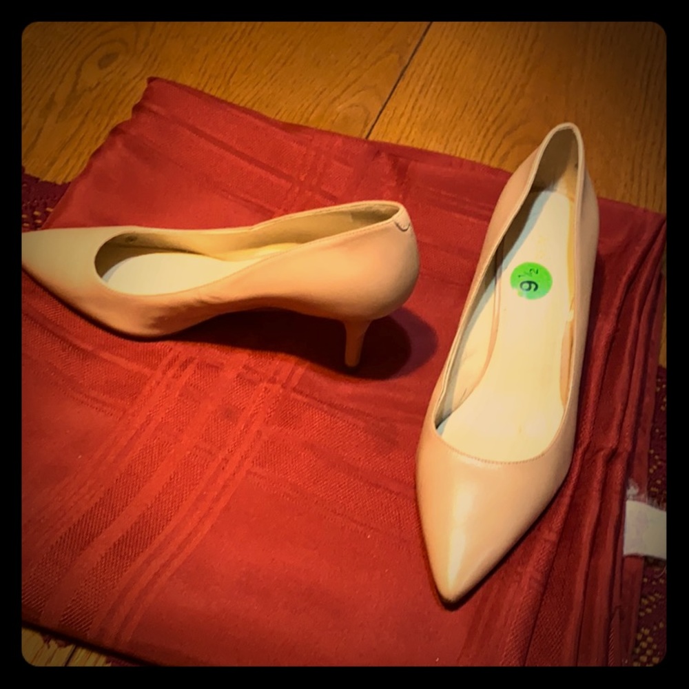 Beige Pumps